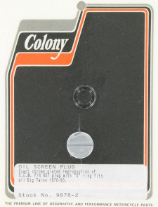 OIL SCREEN PLUG